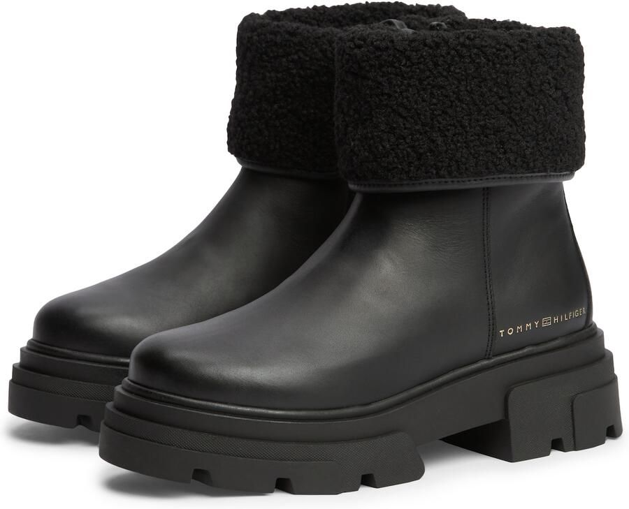 TOMMY HILFIGER Enkellaarsjes zwart - Foto 5