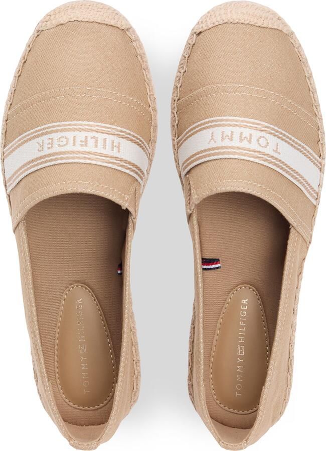 TOMMY HILFIGER Espadrilles lichtbruin offwhite - Foto 4