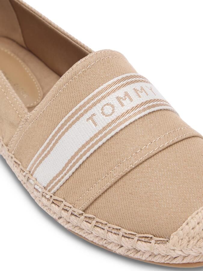 TOMMY HILFIGER Espadrilles lichtbruin offwhite - Foto 3