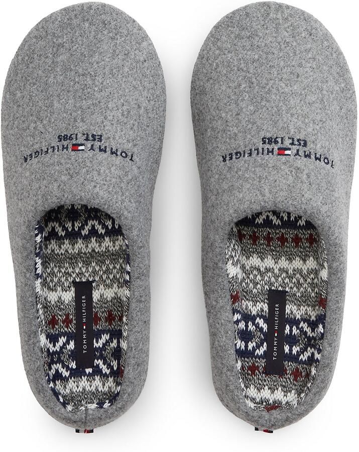 TOMMY HILFIGER Huisschoen grijs - Foto 3
