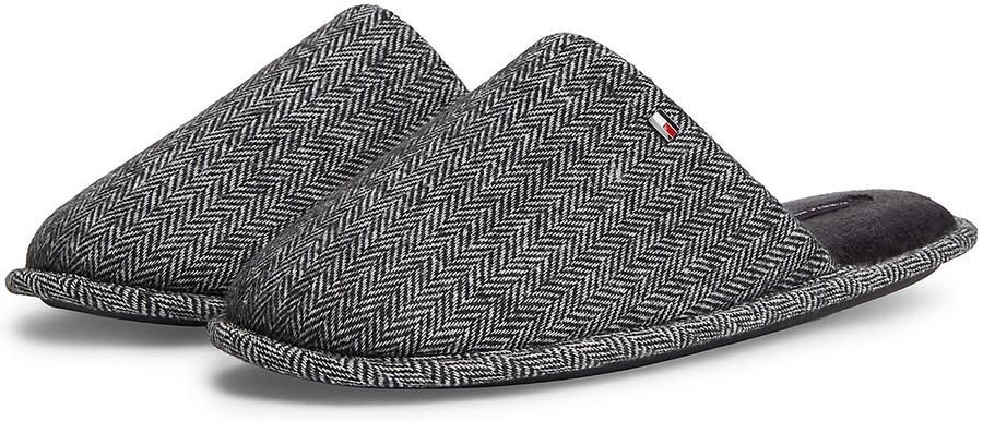 TOMMY HILFIGER Huisschoen grijs zwart - Foto 6