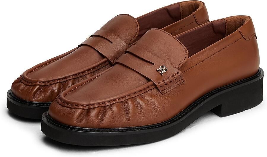 TOMMY HILFIGER Instappers cognac - Foto 5