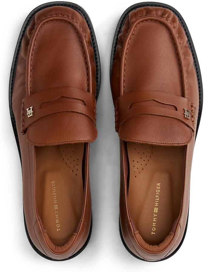 TOMMY HILFIGER Instappers cognac - Foto 4