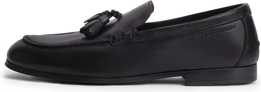 Tommy Hilfiger leren loafers zwart - Foto 3