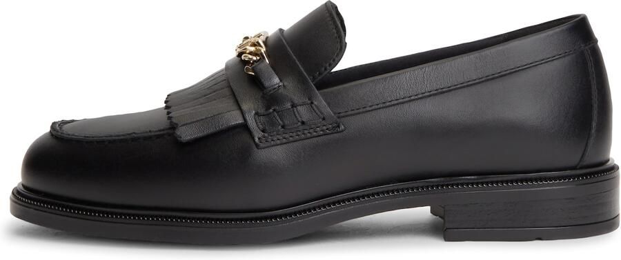 TOMMY HILFIGER Zwarte Loafers Th Chain Fringe Leather Loafer - Foto 6