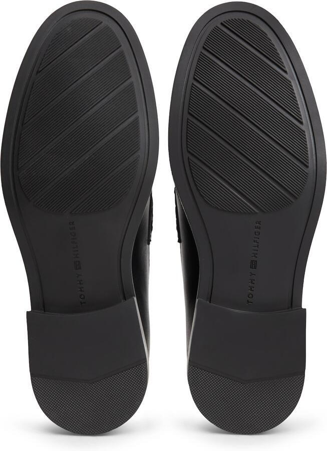TOMMY HILFIGER Zwarte Loafers Th Chain Fringe Leather Loafer - Foto 8