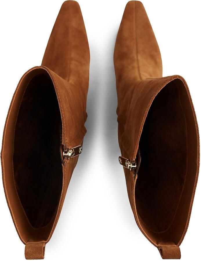 Tommy Hilfiger Laarzen met hakken KITTEN HEEL SUEDE HIGH BOOT - Foto 4