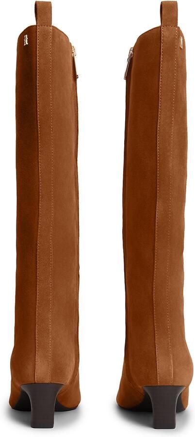 Tommy Hilfiger Laarzen met hakken KITTEN HEEL SUEDE HIGH BOOT - Foto 7