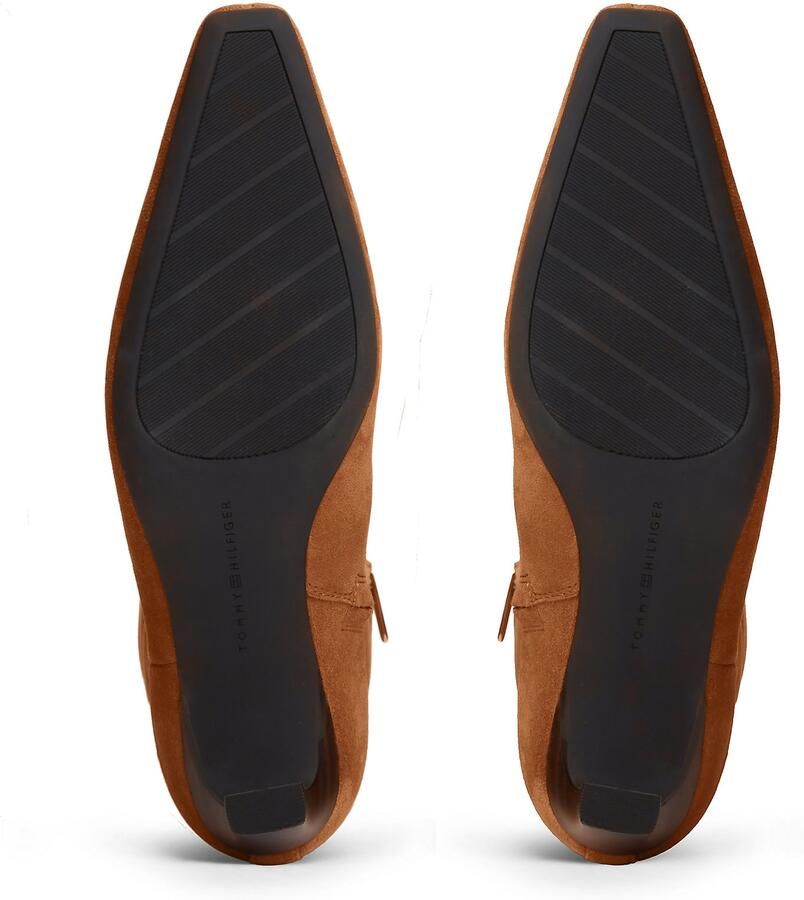 Tommy Hilfiger Laarzen met hakken KITTEN HEEL SUEDE HIGH BOOT - Foto 3