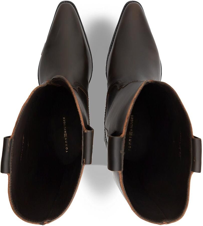Tommy Hilfiger western leren cowboy boots zwart - Foto 5