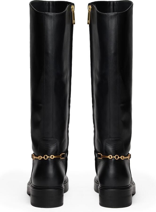 TOMMY HILFIGER Zwarte Laarzen Th Horsebit Riding Long Boot - Foto 5