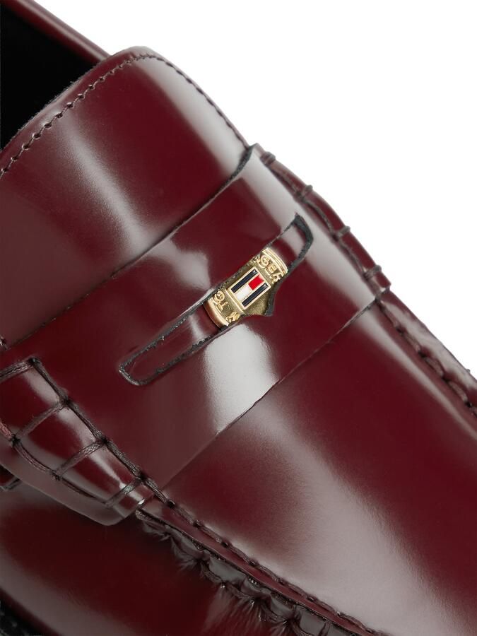 TOMMY HILFIGER Mocassins bordeaux - Foto 3