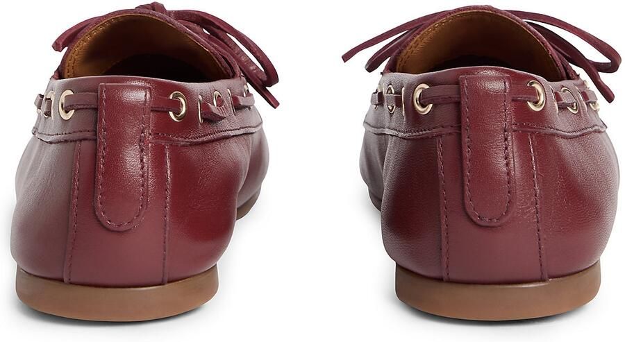 TOMMY HILFIGER Mocassins bordeaux - Foto 5