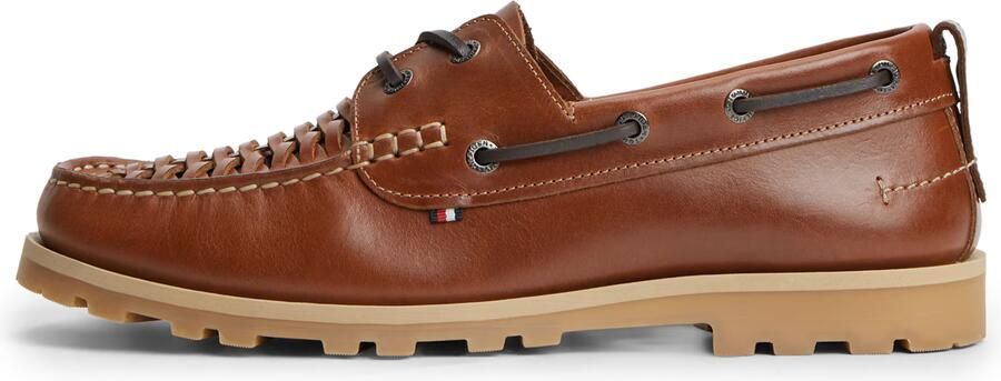 Tommy Hilfiger Bootschoenen HILFIGER BRAIDED LTH BOAT SHOE - Foto 2