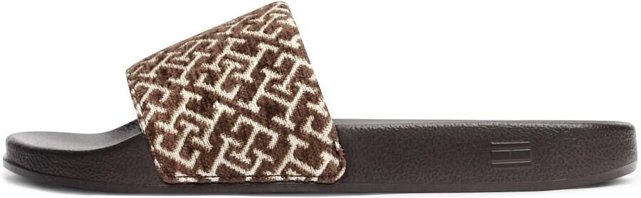 TOMMY HILFIGER Muiltjes bruin brokaat