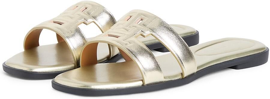 TOMMY HILFIGER Muiltjes goud - Foto 5