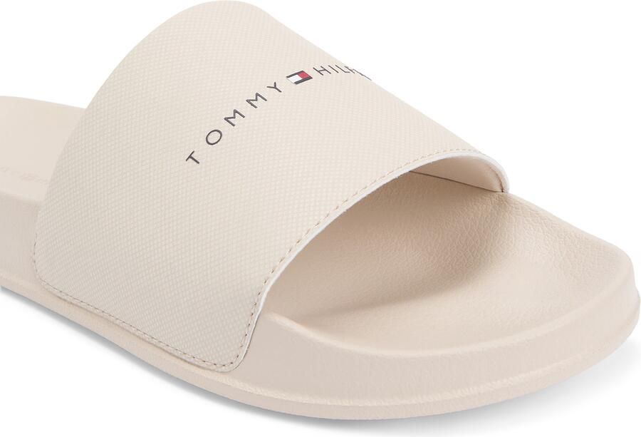 Tommy Hilfiger Badslippers met labelprint - Foto 4