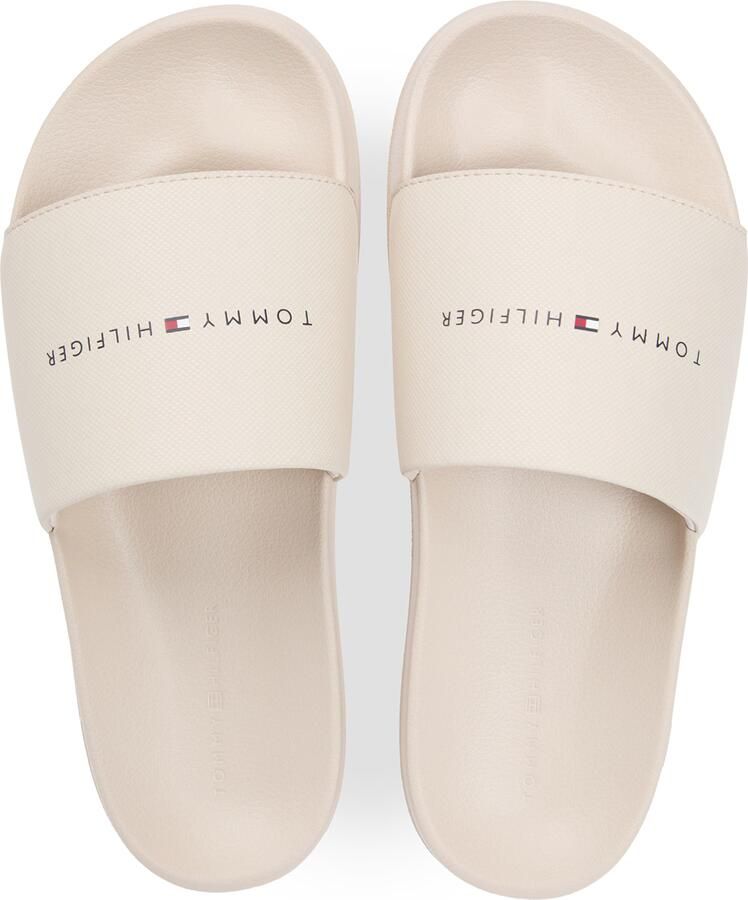 Tommy Hilfiger Badslippers met labelprint - Foto 3
