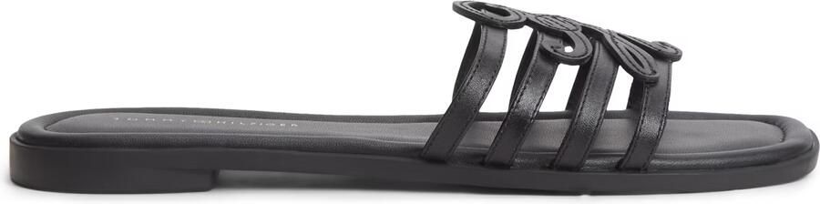 TOMMY HILFIGER Muiltjes 'Logo Strap' zwart - Foto 5
