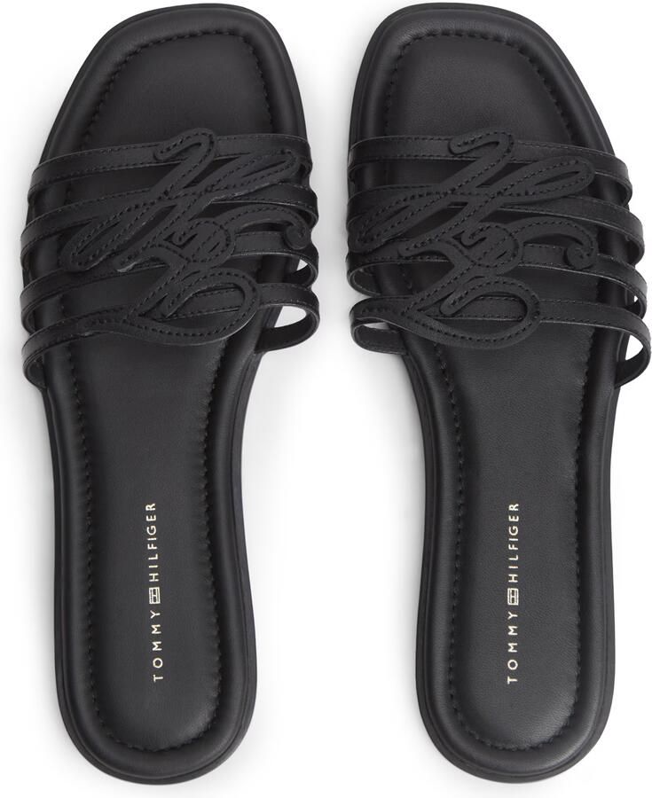 TOMMY HILFIGER Muiltjes 'Logo Strap' zwart - Foto 2