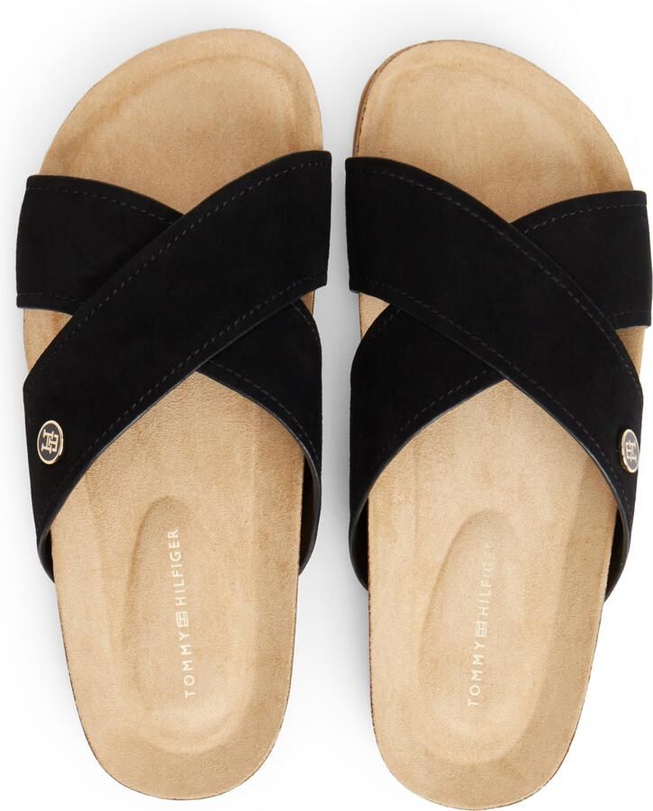 TOMMY HILFIGER Muiltjes 'Strap Cork' zwart - Foto 2
