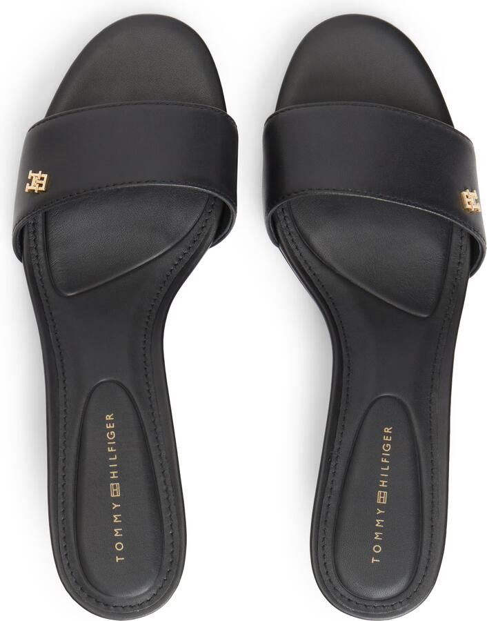 TOMMY HILFIGER Muiltjes 'TH Monogram Heeled' zwart - Foto 2