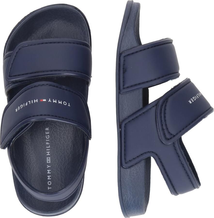 TOMMY HILFIGER Open schoenen navy cranberry wit - Foto 4