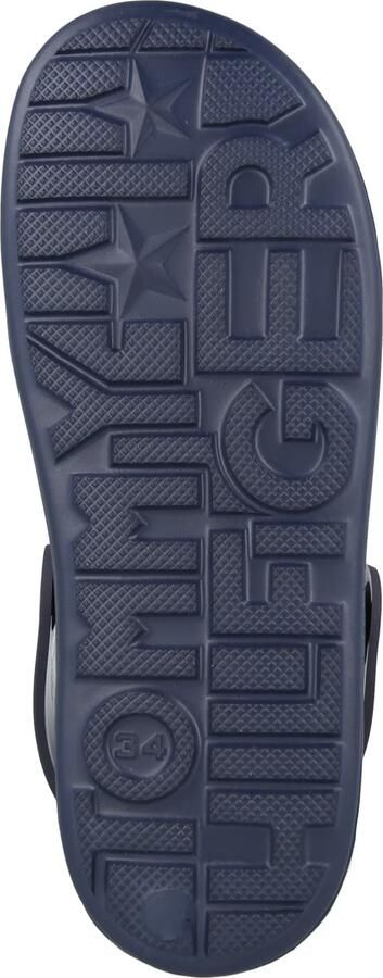 TOMMY HILFIGER Open schoenen 'SOLEIL' marine rood wit - Foto 4