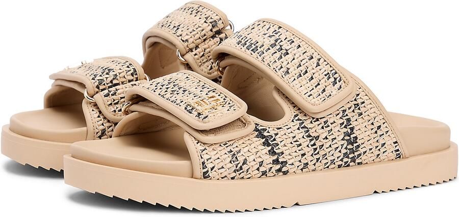 TOMMY HILFIGER Sandaal cappuccino zwart - Foto 6