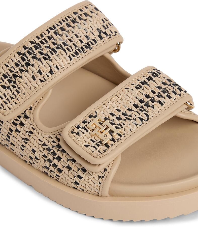 TOMMY HILFIGER Sandaal cappuccino zwart - Foto 3