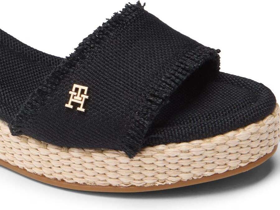 Tommy Hilfiger Sandalen met sleehak Wedgeee - Foto 4