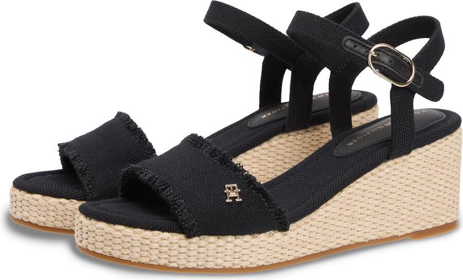 Tommy Hilfiger Sandalen met sleehak Wedgeee - Foto 7