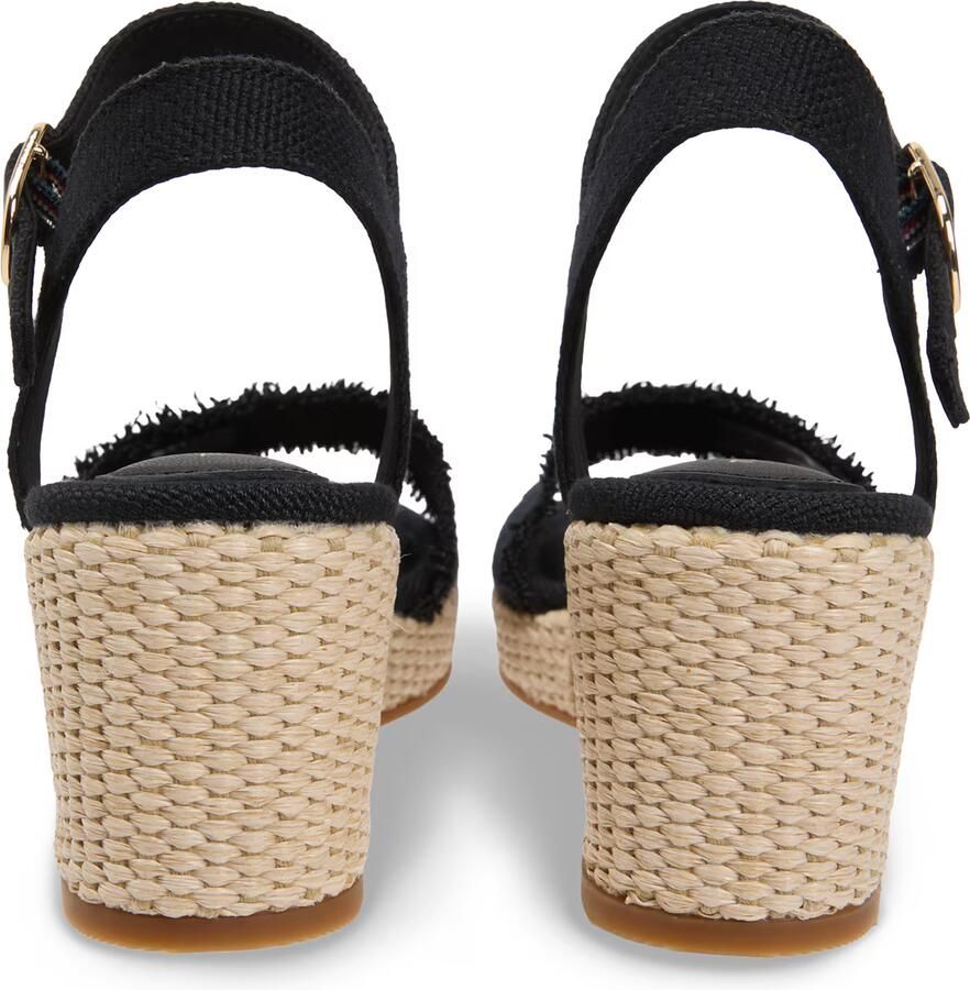 Tommy Hilfiger Sandalen met sleehak Wedgeee - Foto 3