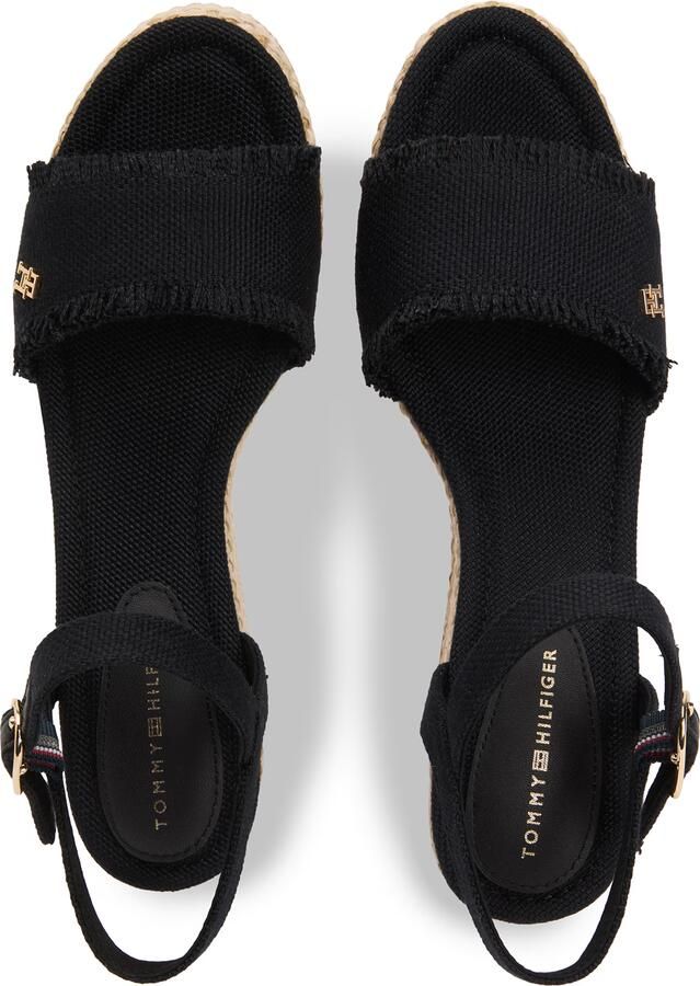 Tommy Hilfiger Sandalen met sleehak Wedgeee - Foto 5