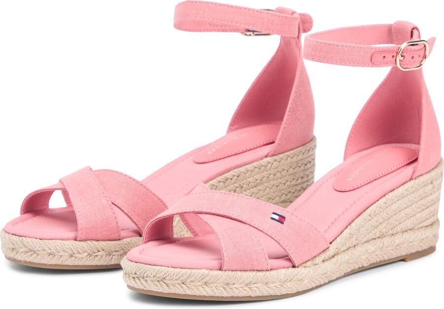 TOMMY HILFIGER Sandalen met riem pink - Foto 5