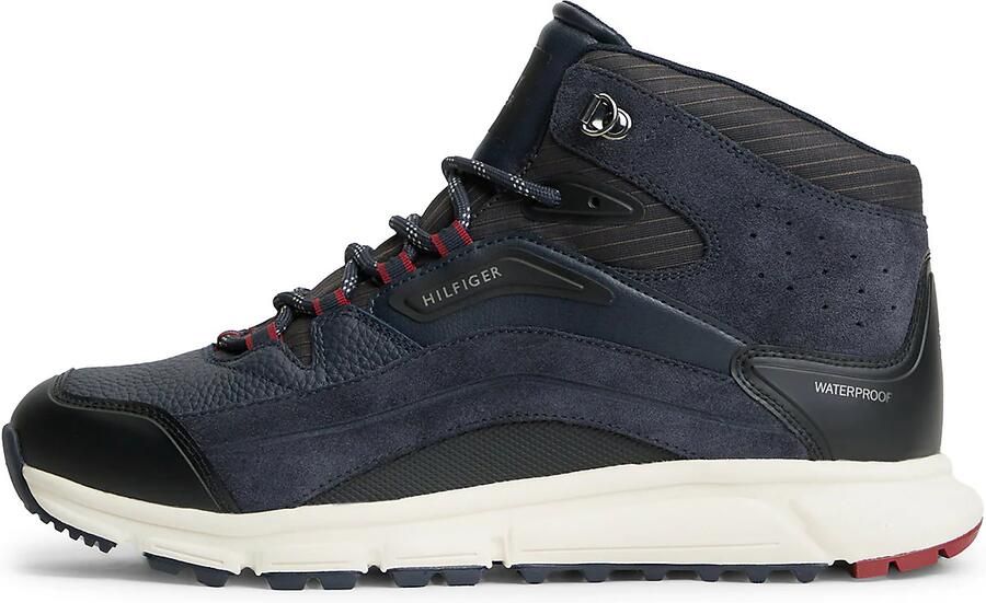 TOMMY HILFIGER Sneakers hoog donkerblauw zwart