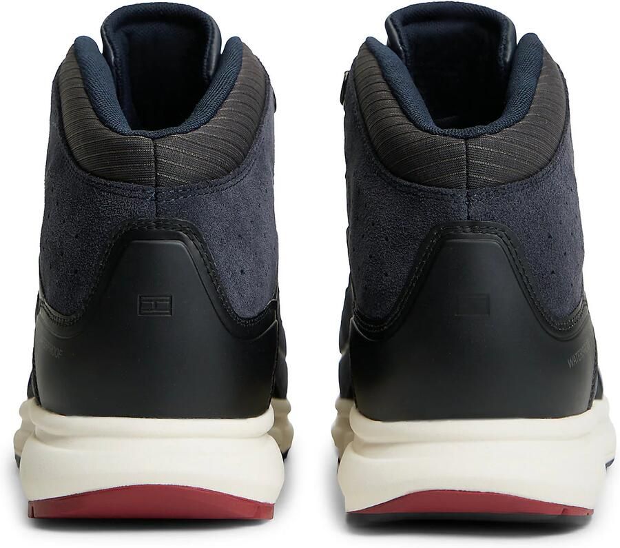 TOMMY HILFIGER Sneakers hoog donkerblauw zwart - Foto 2