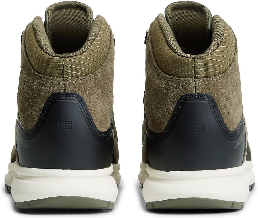 TOMMY HILFIGER Sneakers hoog groen olijfgroen zwart - Foto 3