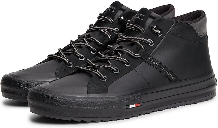 TOMMY HILFIGER Sneakers hoog zwart - Foto 5