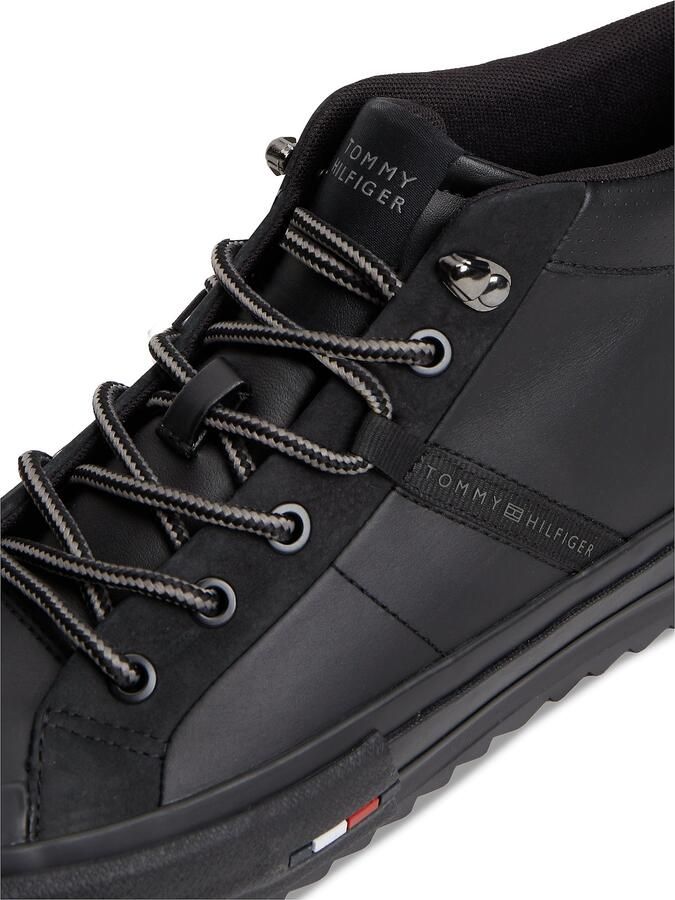 TOMMY HILFIGER Sneakers hoog zwart - Foto 3
