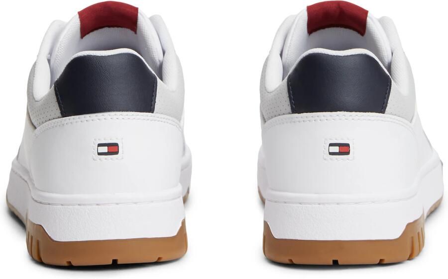 TOMMY HILFIGER Sneakers laag 'BASKET CORE' donkerblauw donkerrood wit - Foto 4