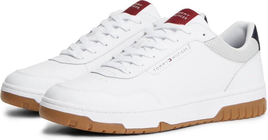 TOMMY HILFIGER Sneakers laag 'BASKET CORE' donkerblauw donkerrood wit - Foto 5