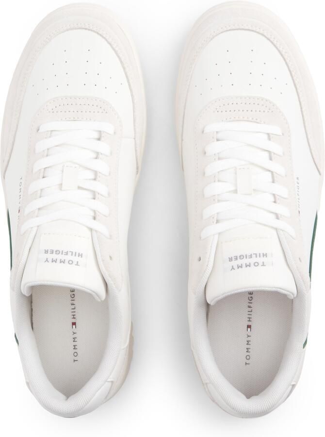 TOMMY HILFIGER Sneakers laag 'Basket Core' ecru groen - Foto 2