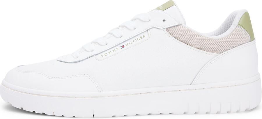 TOMMY HILFIGER Sneakers laag 'Basket Core Lite' lichtgroen poederroze wit - Foto 3