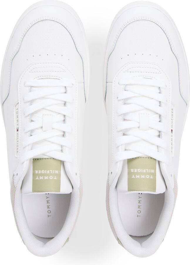 TOMMY HILFIGER Sneakers laag 'Basket Core Lite' lichtgroen poederroze wit - Foto 5
