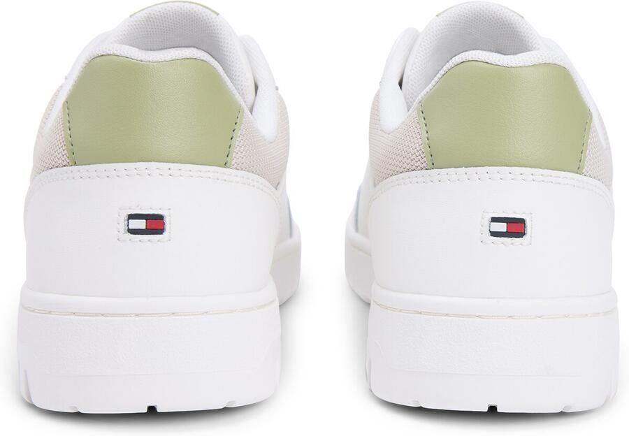TOMMY HILFIGER Sneakers laag 'Basket Core Lite' lichtgroen poederroze wit - Foto 6