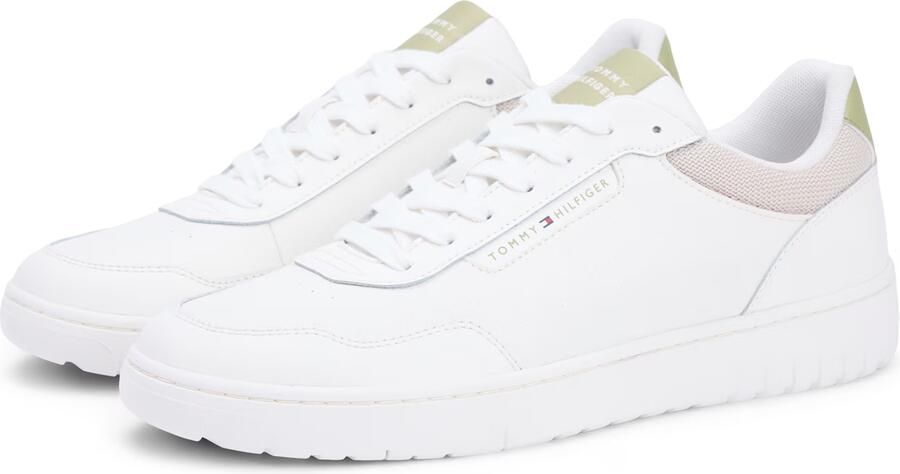 TOMMY HILFIGER Sneakers laag 'Basket Core Lite' lichtgroen poederroze wit - Foto 7