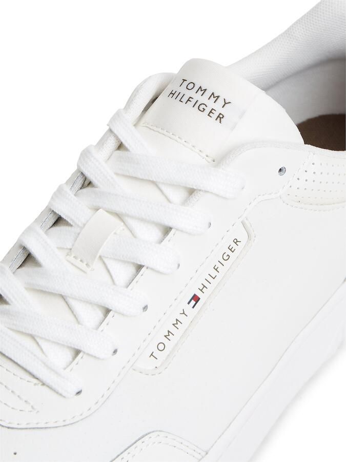 TOMMY HILFIGER Sneakers laag 'Basket Core' olijfgroen wit - Foto 5