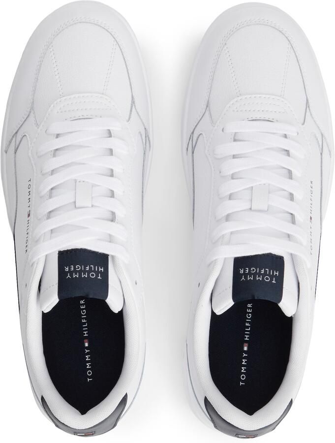 TOMMY HILFIGER Sneakers laag 'Basket Corporate' navy robijnrood wit - Foto 3