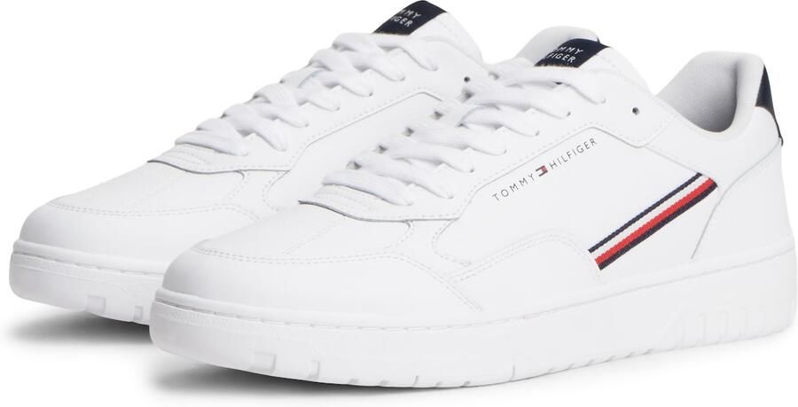 TOMMY HILFIGER Sneakers laag 'Basket Corporate' navy robijnrood wit - Foto 5